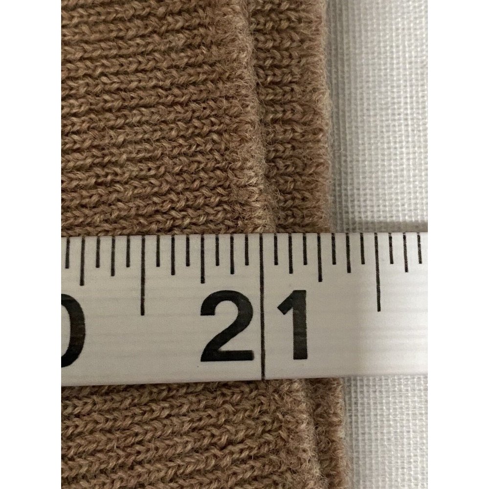 Brown Short-Sleeve Henley Sweater - Picture 6 of 8